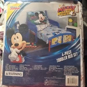 Mickey Mouse Toddler Bed Set